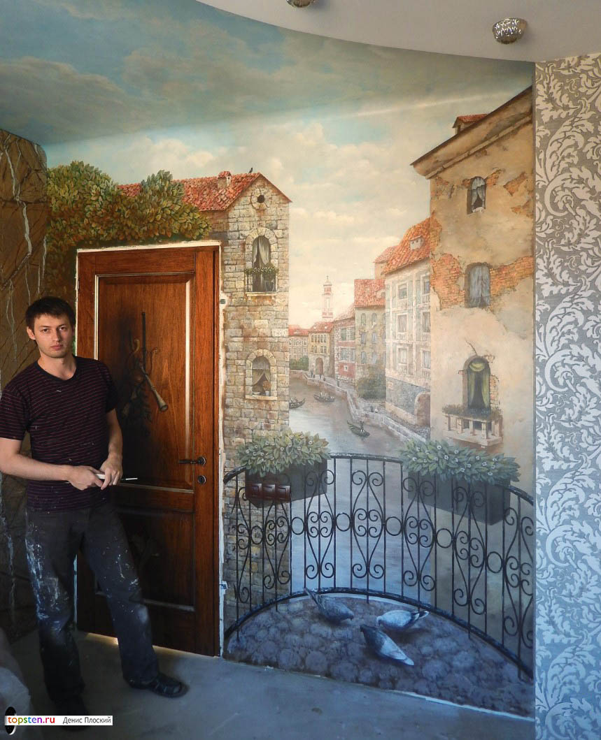 Роспись стен Венеция