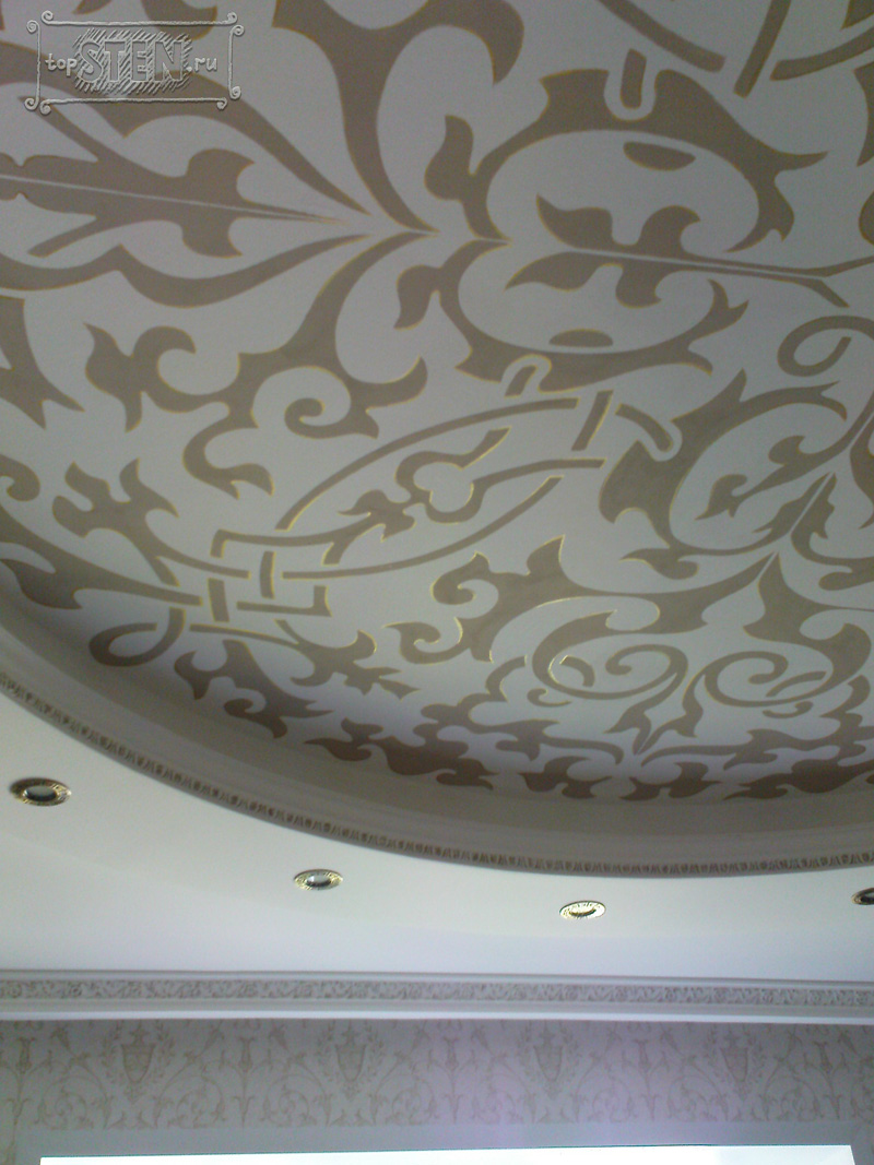 Декоративная роспись потолков